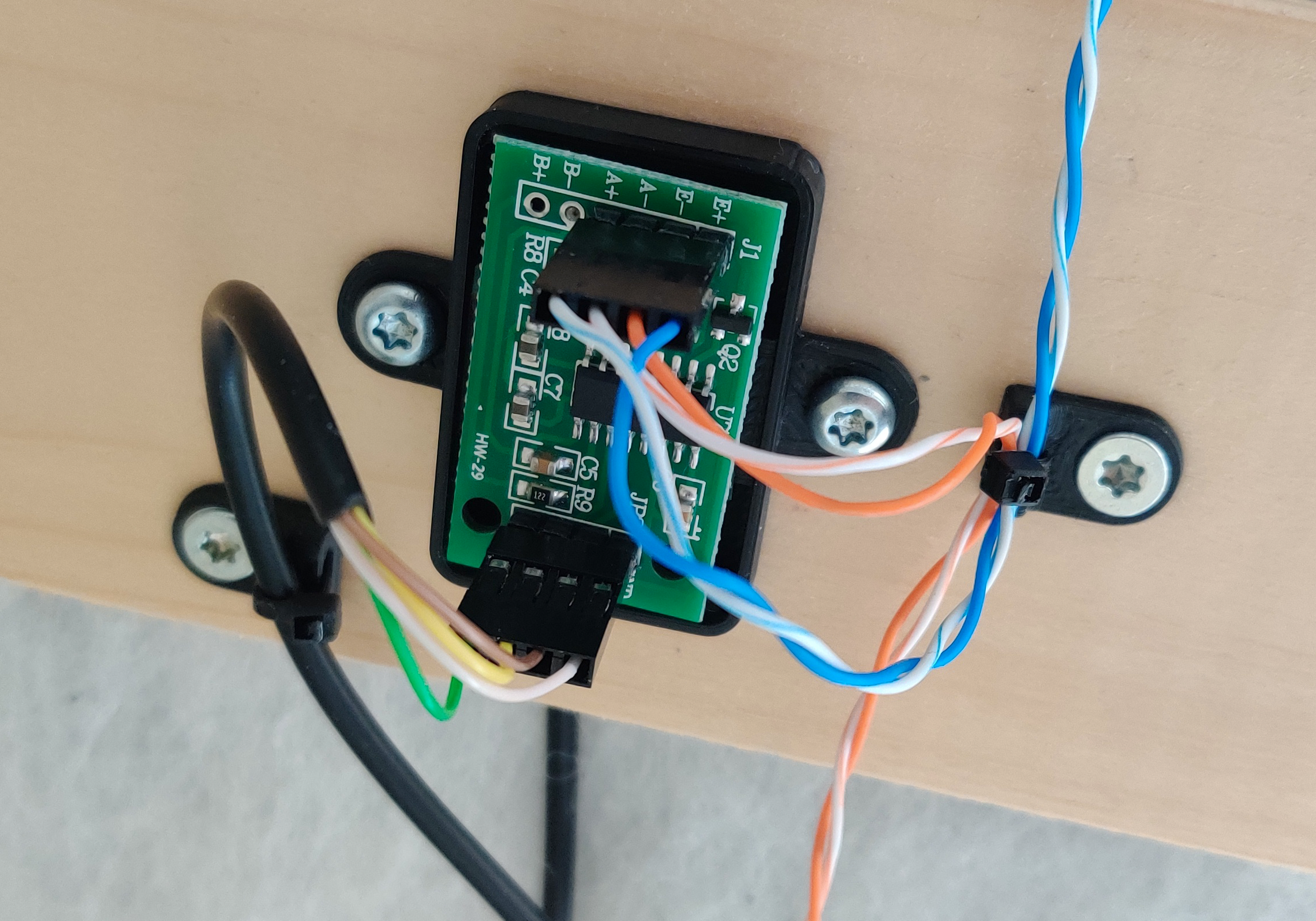Miniatura 3 do modelo 3D Fast print cable tie mount