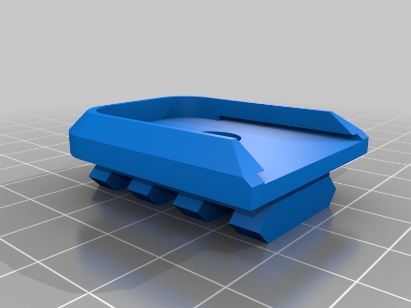 STI 2011 Magazice base pad with rail