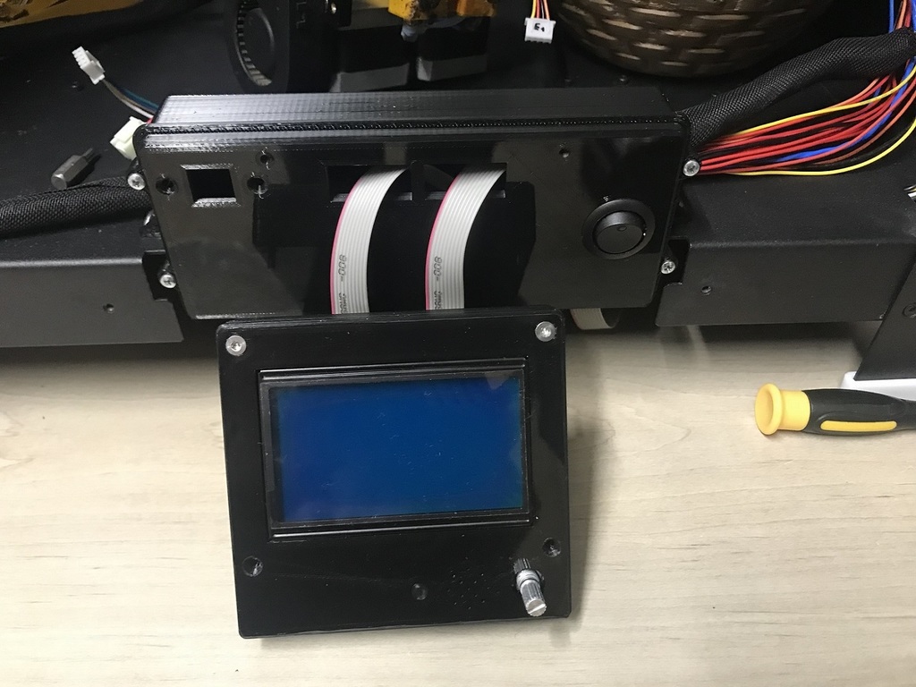 Flashforge creator pro adapters for mks gen l lcd 12864 by aviran n