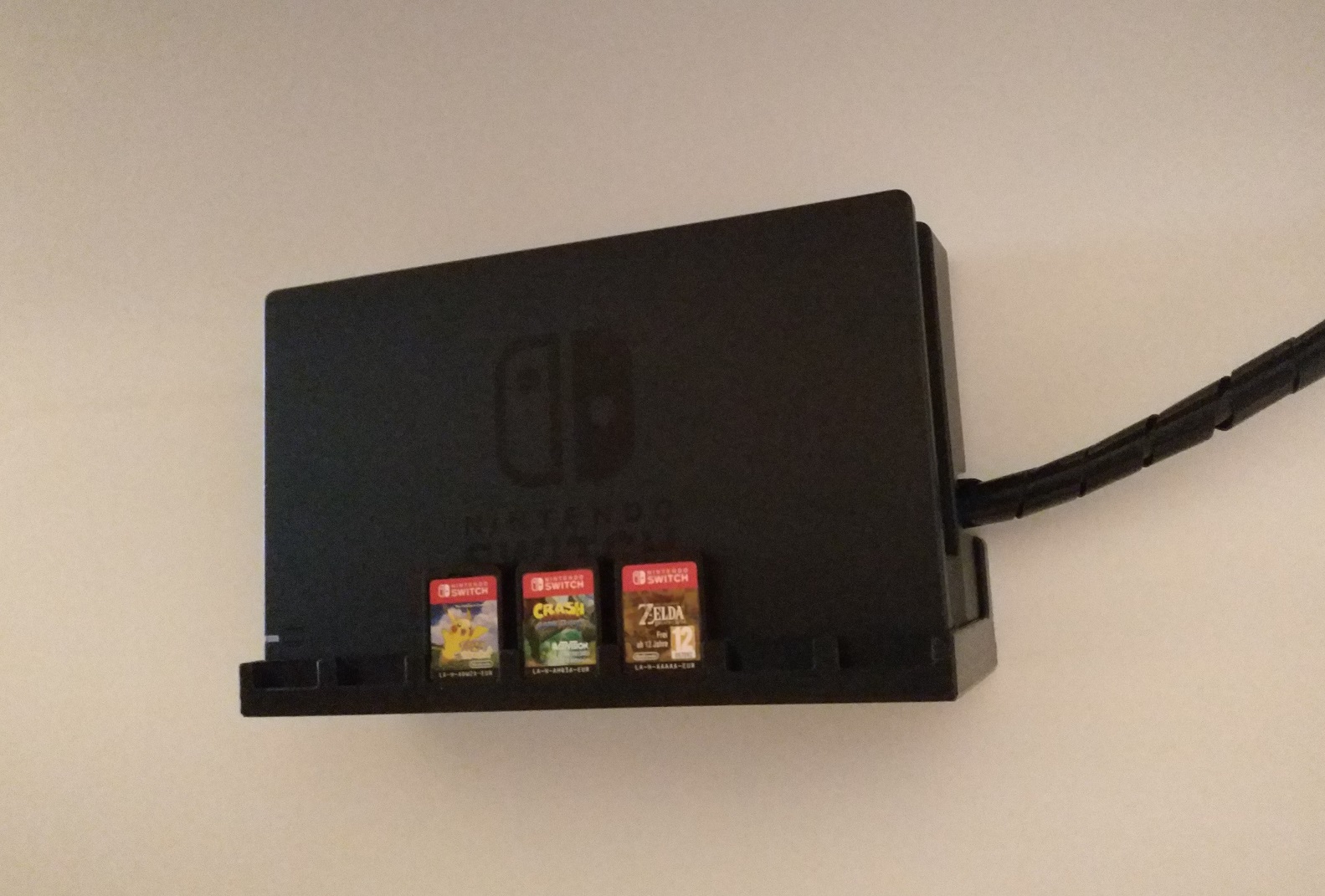 Miniatura 2 do modelo 3D Nintendo Switch Dock Wall Mount