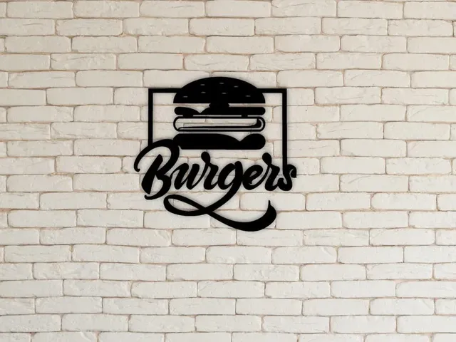 Burger Wall Art
