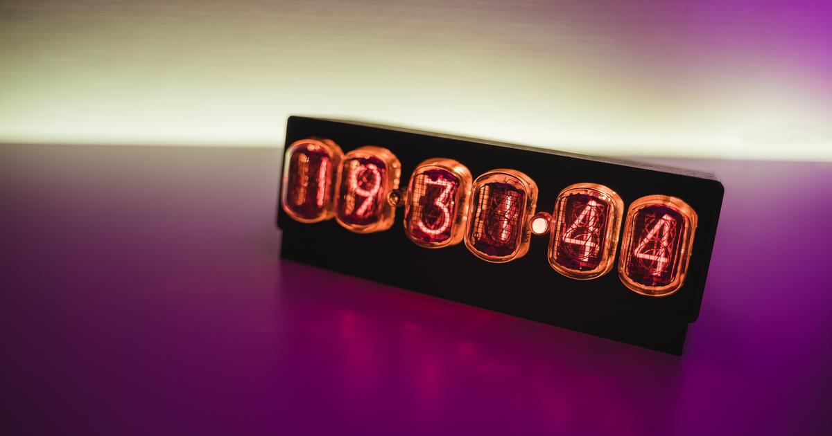 IN-12 Nixi Clock by Der_Arix | Download free STL model | Printables.com