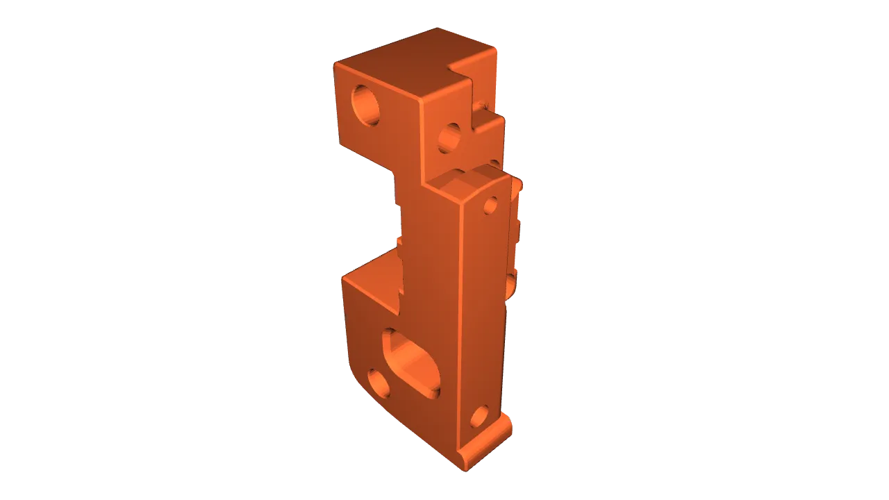 Voron 2.4 and Trident MGN12C X Carriage Frame 20mm X 15mm by