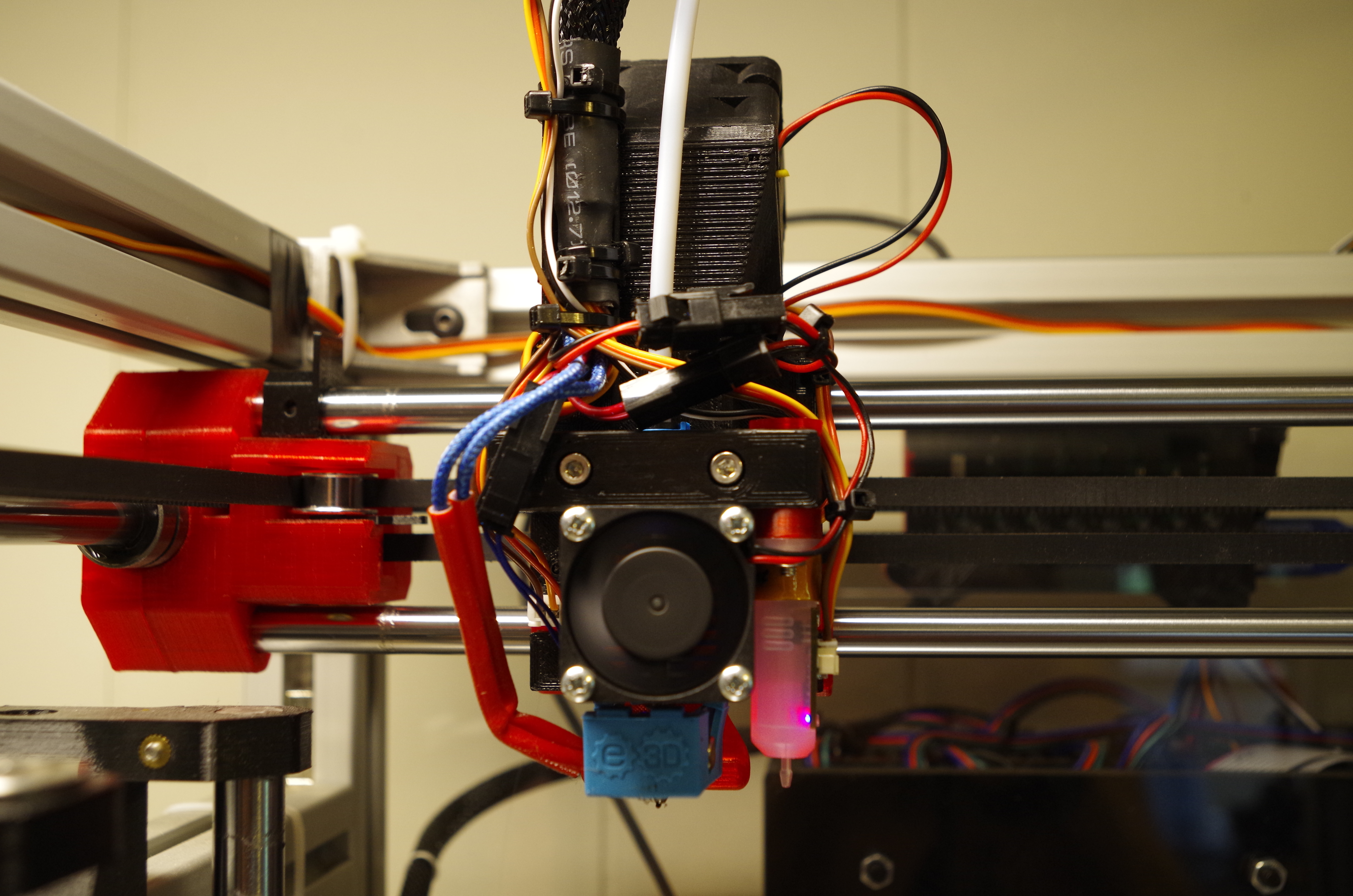 Hypercube Evolution 40mm Fan E3Dv6 Mount — miniatura 3