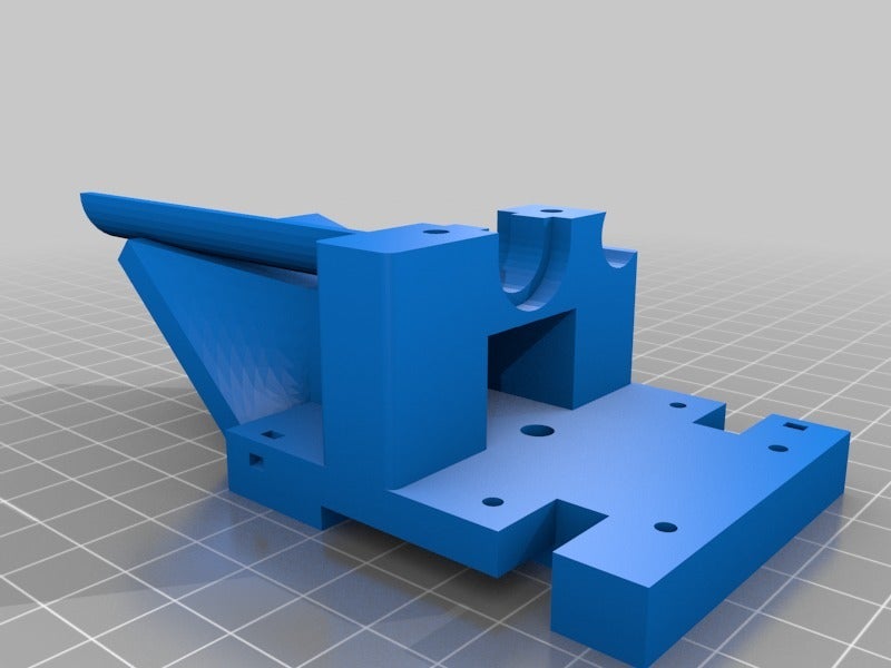 Hypercube Evolution 40mm Fan E3Dv6 Mount — miniatura 6