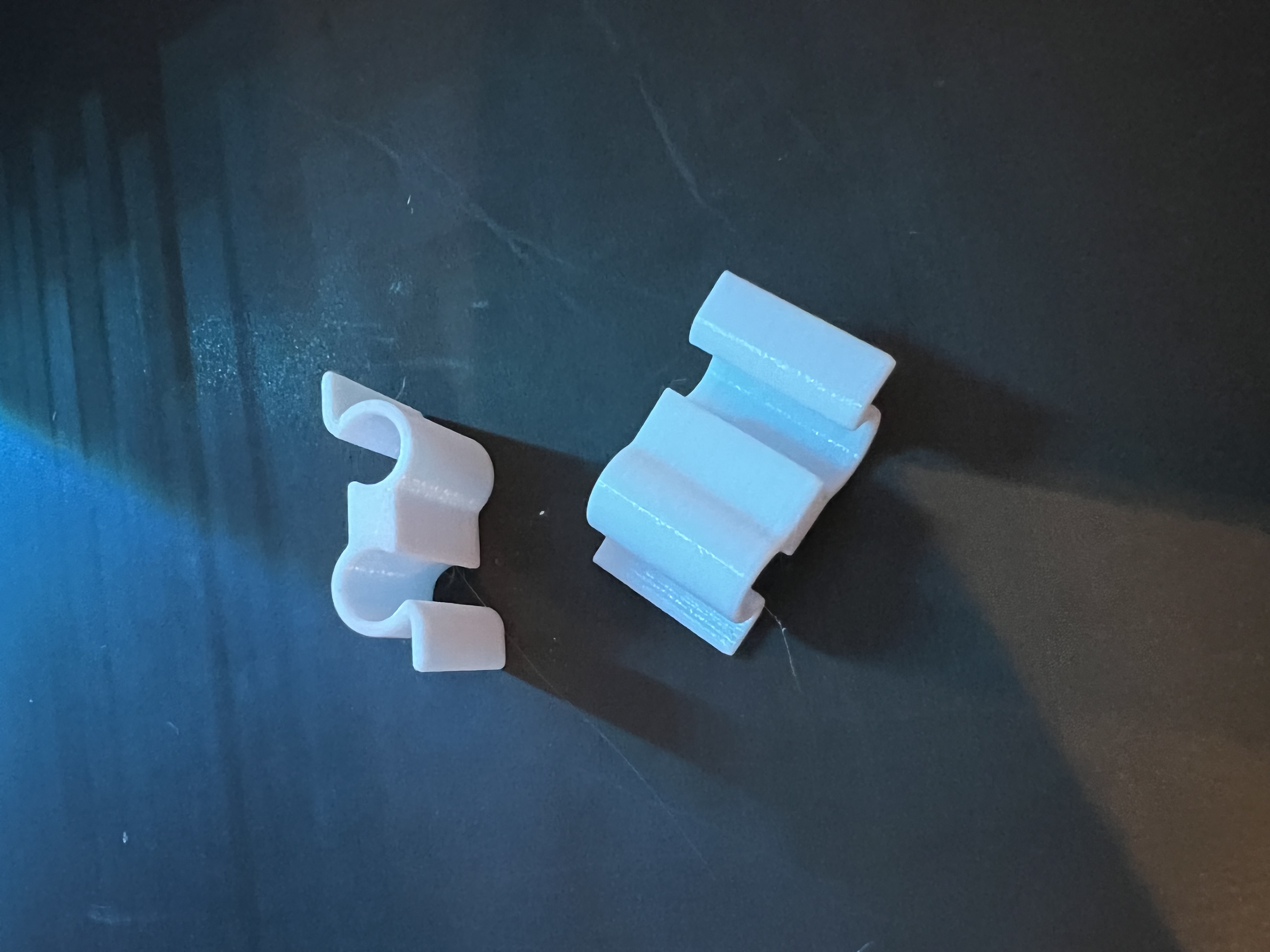 Cableclip Kabelclip z. B. Metabo 8mm oder 9mm Kabel mit Fusion360 Modell