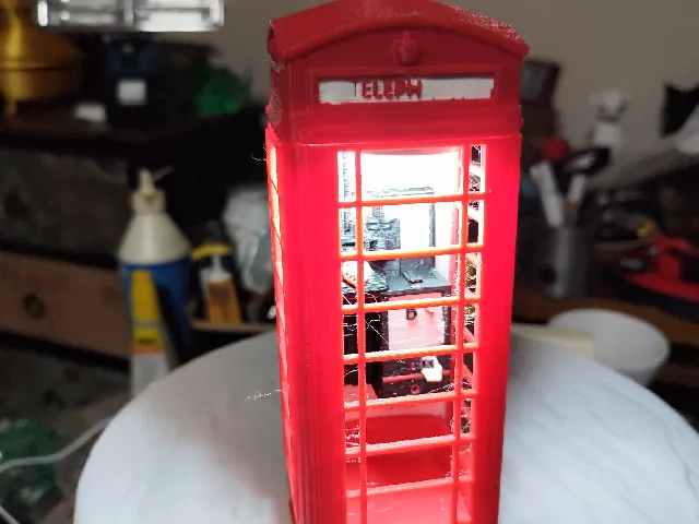 british telephone box