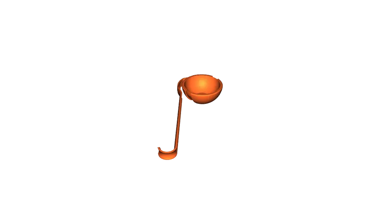 Large Functional Ladle - No Supports and Glue Required by Metikumi ...