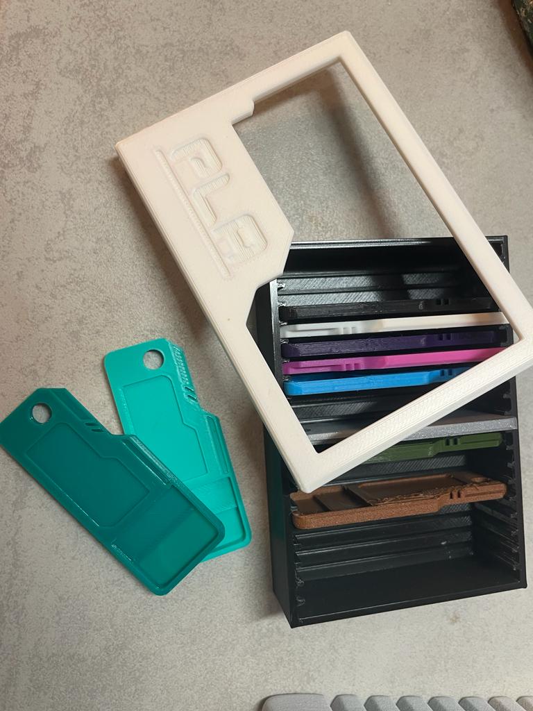 Sci-fi Fillament Samples and Case