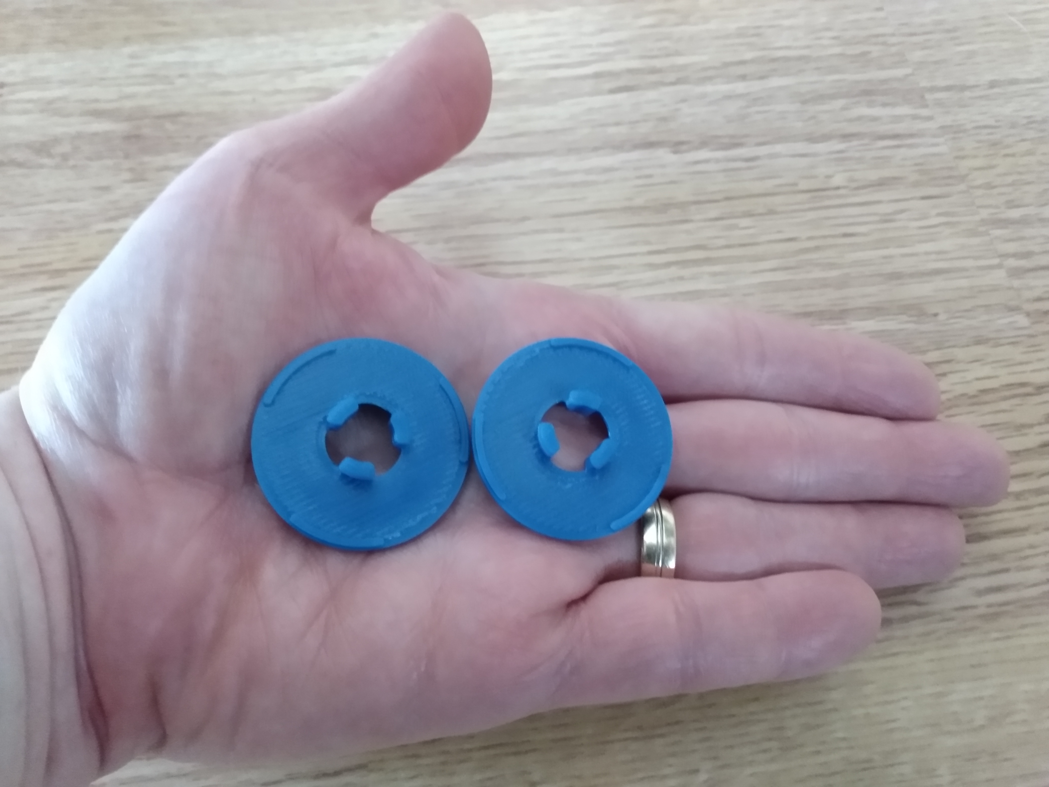 Customizable grommet by Dan the 3D Printing Dad Download free STL model