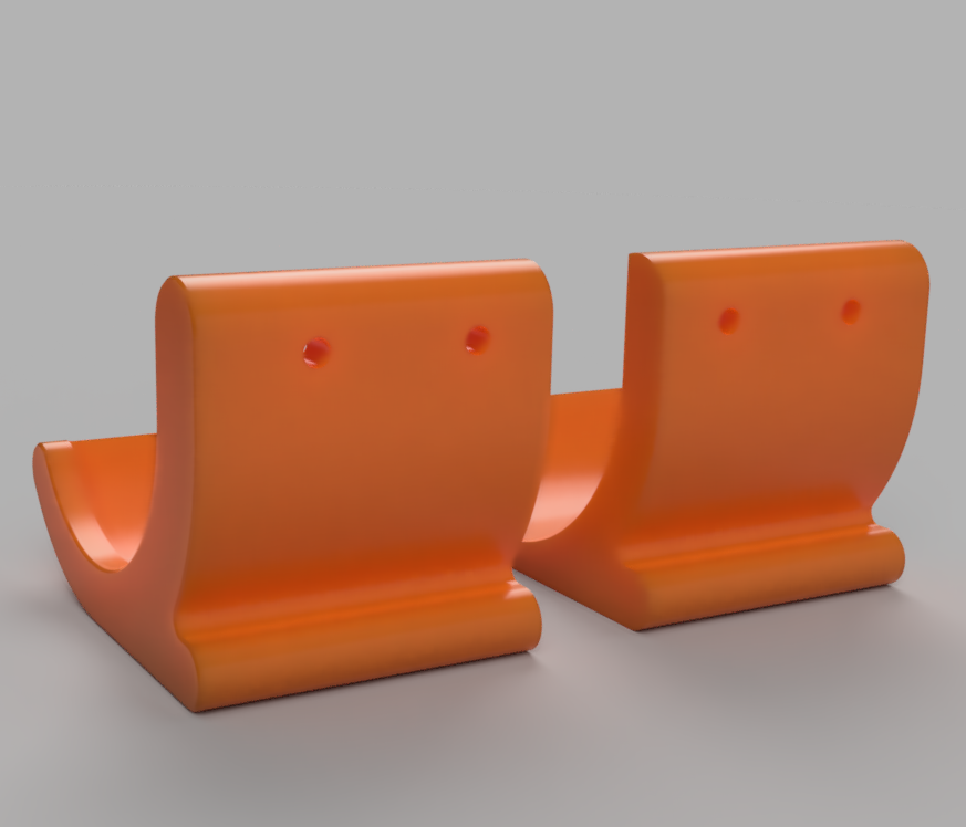 70mm Skate Board Brackets by coolgrey5 Download free STL model