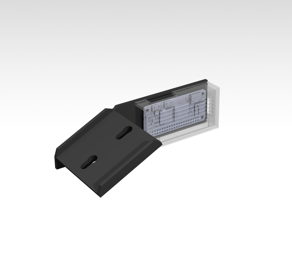 Creality Ender 3 V3 SE/KE display holder with Raspberry PI Zero 2 W holder