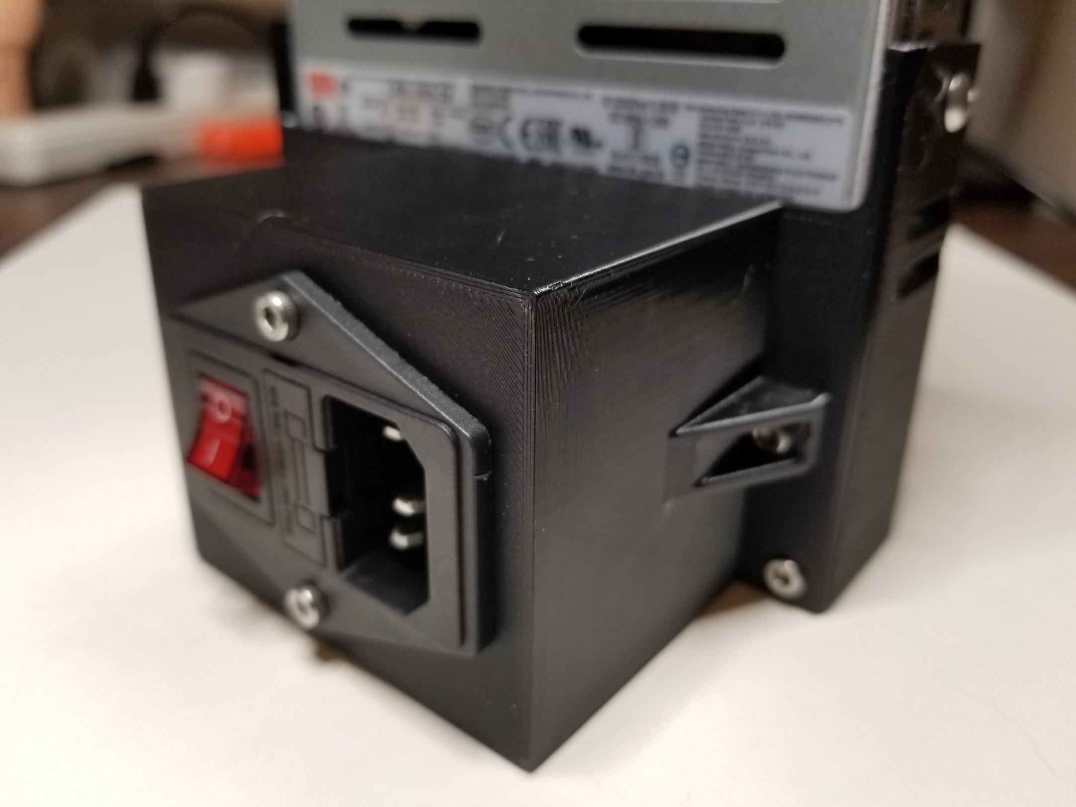 Mean Well LRS-350 PSU case for Bear Upgrade