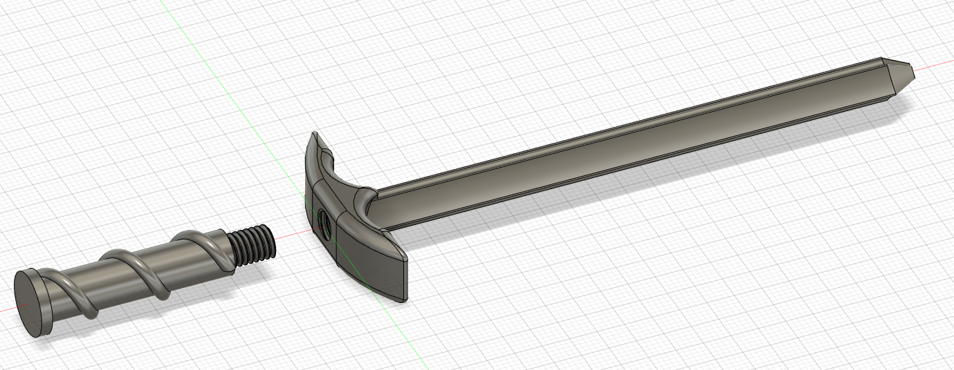 Miniatura 2 do modelo 3D Pen Sword