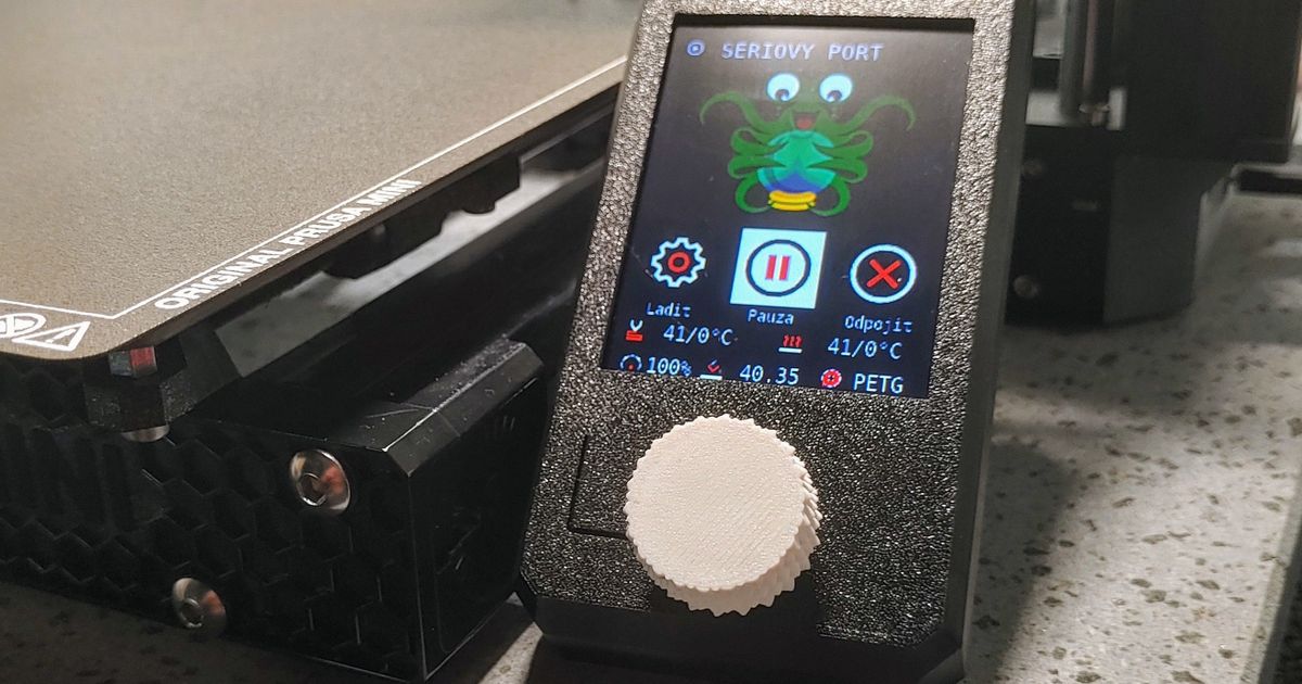 Prusa display control knob (remix) by Misha.in | Download free STL ...