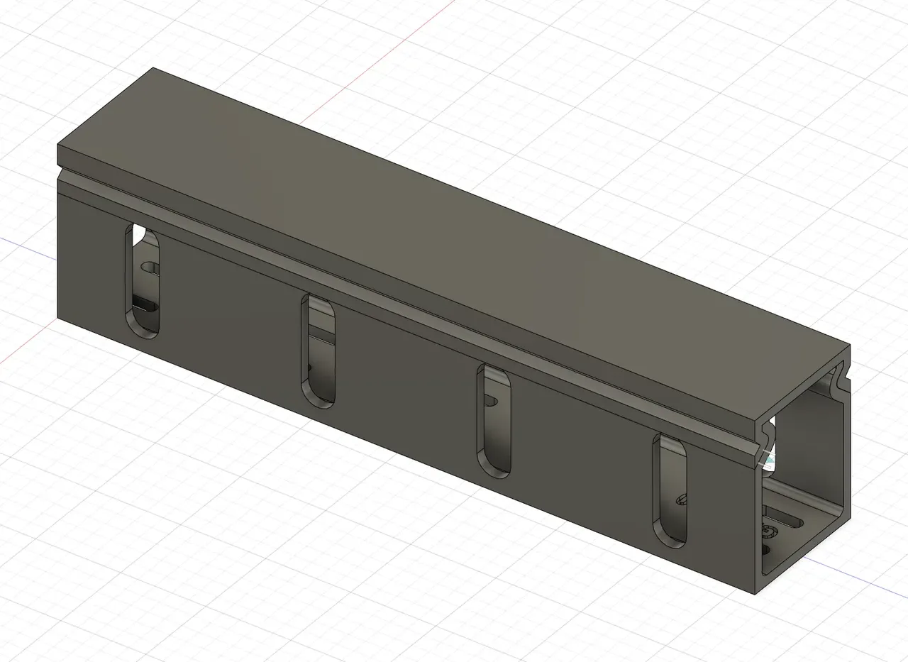 STL file Blank cover for outlet - Cord cover raceway cut・3D printer model  to download・Cults