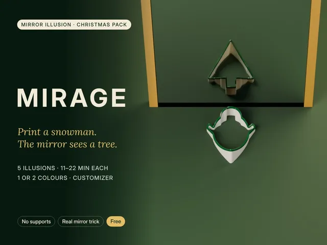 MIRAGE - Mirror Illusion Christmas Pack