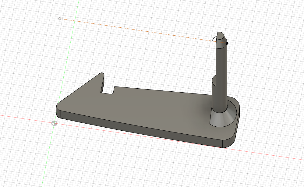 Lever from a Facom box drawer