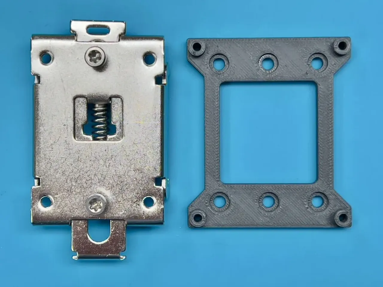Raspberry PI 4 SSR DIN mount by Strandbygaard | Download free STL model ...