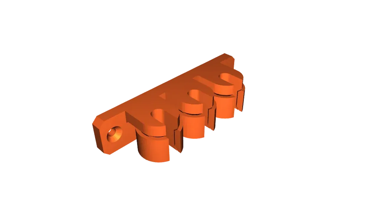 STL file Space Saver - Hanger Connector 🛰・3D printable model to  download・Cults