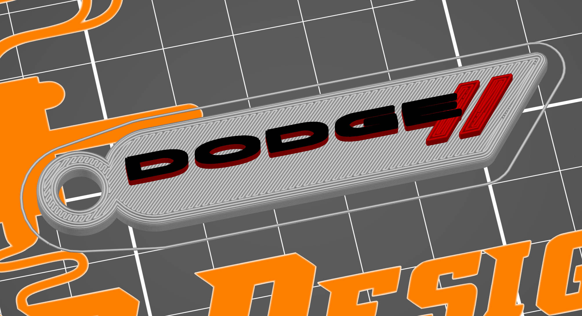 Miniatura 19 do modelo 3D Car Keychains Multicolor