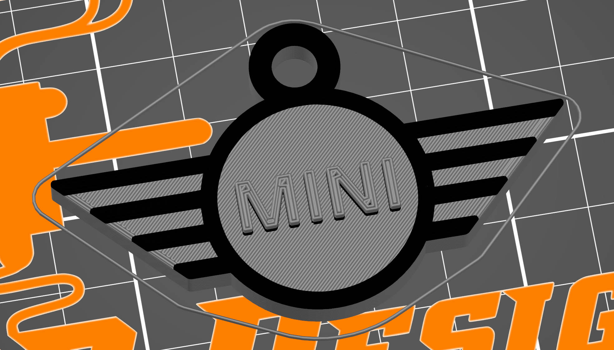 Miniatura 69 do modelo 3D Car Keychains Multicolor
