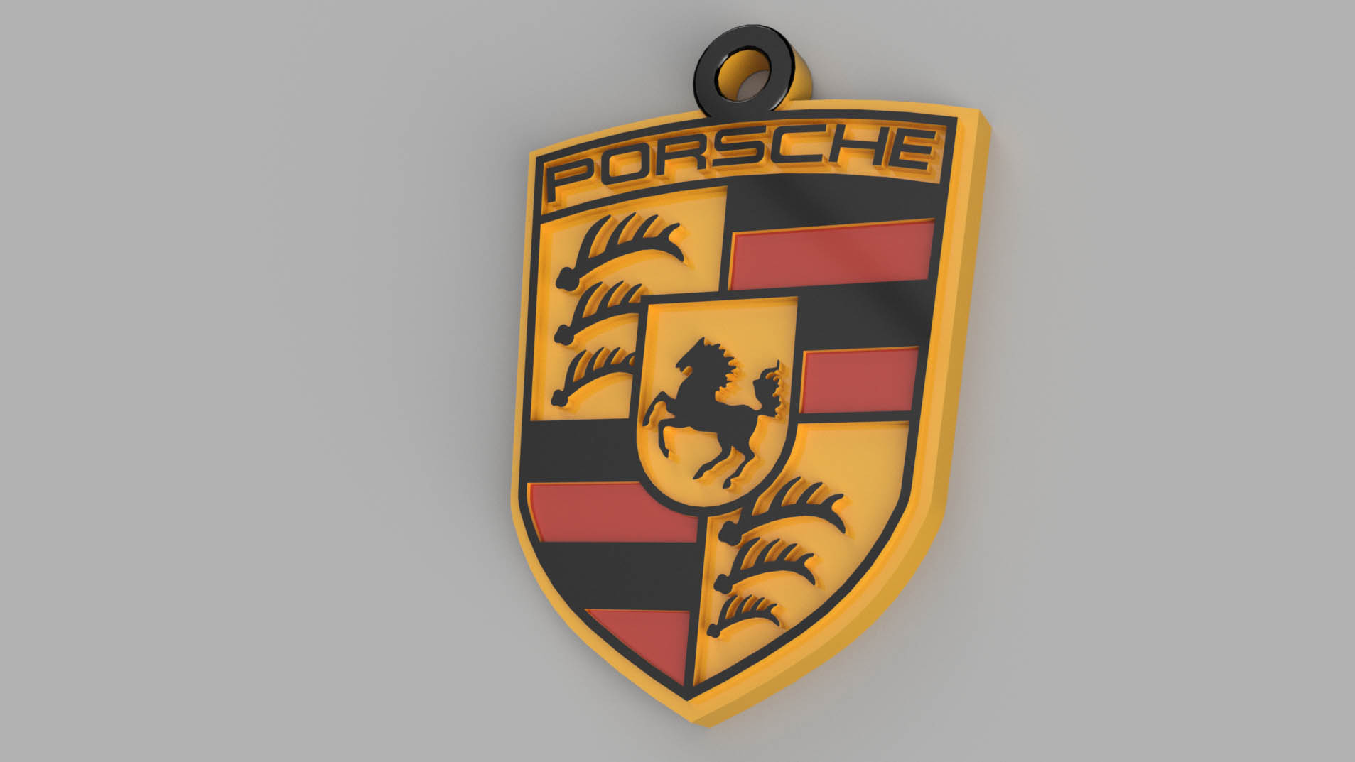 Miniatura 90 do modelo 3D Car Keychains Multicolor
