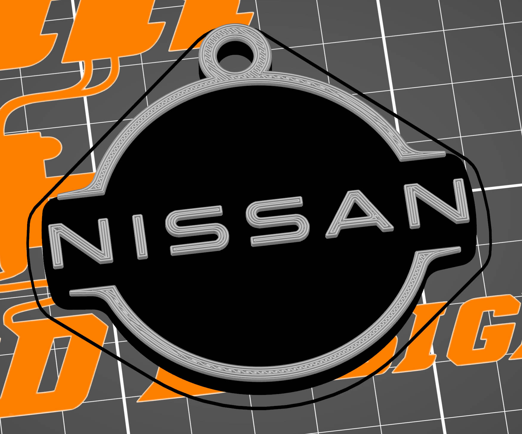 Miniatura 77 do modelo 3D Car Keychains Multicolor