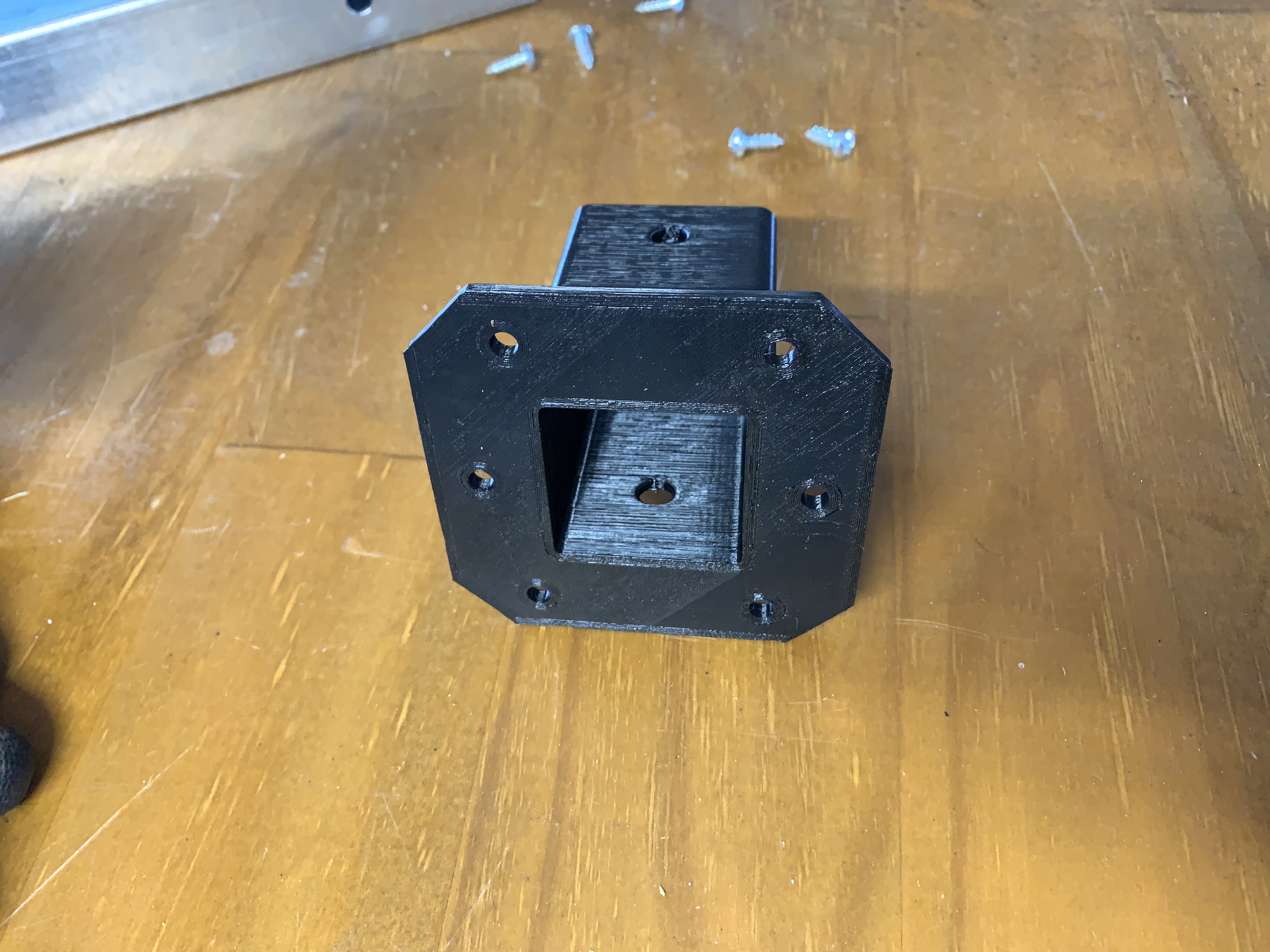 Miniatura 4 do modelo 3D Square Pipe Support