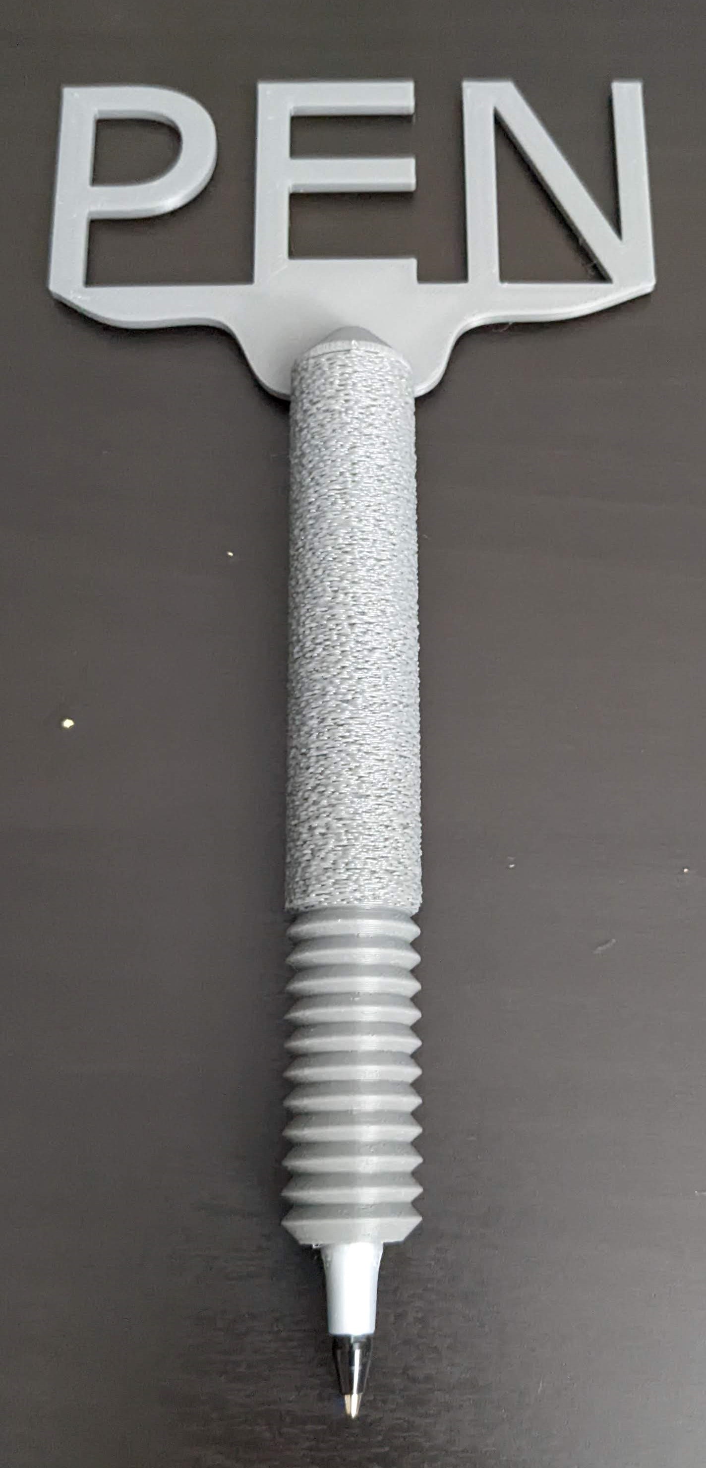 Giant Pen with Fuzzy Skin