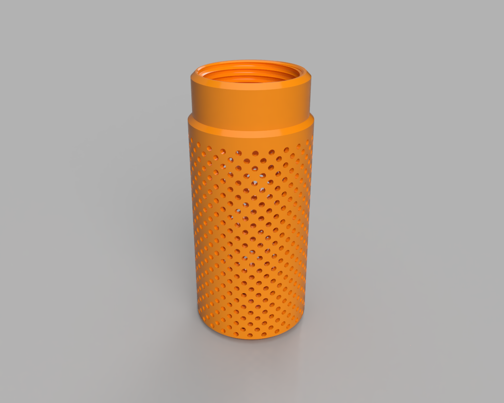 Filter für Regentonne, aufschraubbar auf 1" DN25 Anschluss, Maschenweite 2 mm