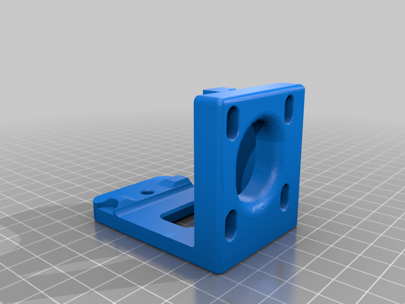 Ender_3_Adjustable Right Side_Z_Stepper_Mount M5 Remix