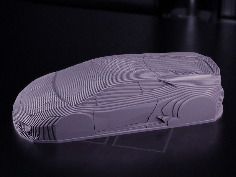 Lamborghini Veneno - Sliced