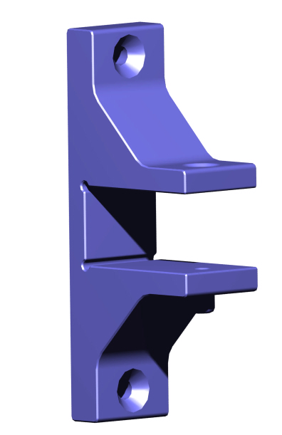 hidden shelf holder 16mm