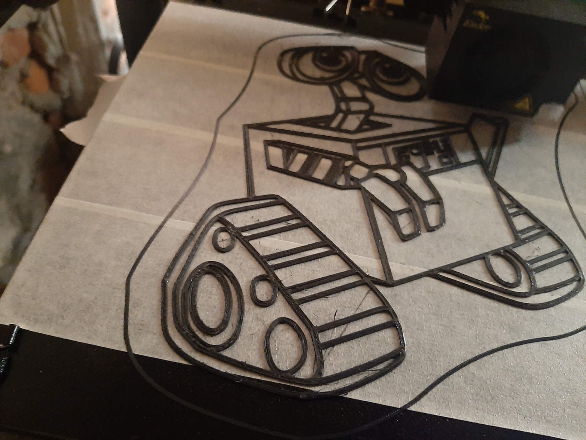 Miniatura 2 do modelo 3D Wall-E Stencil