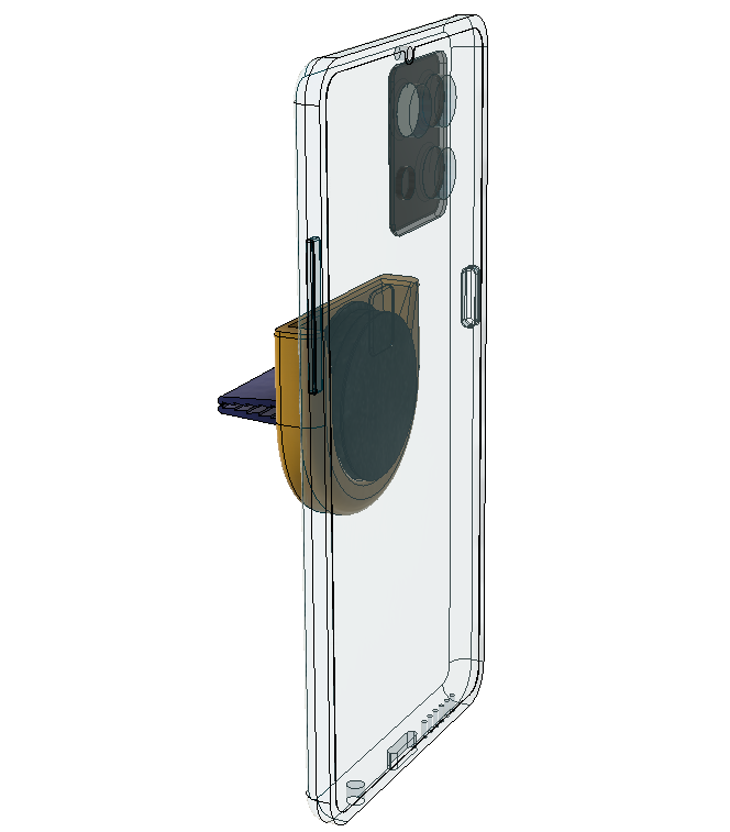 Miniatura 11 do modelo 3D Pop socket universal holder