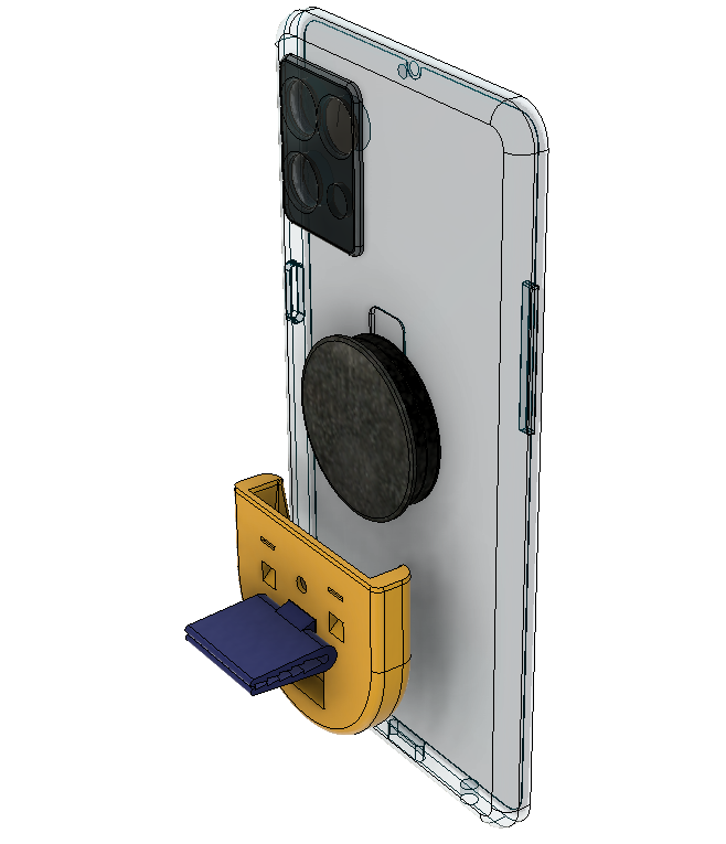 Pop socket universal holder