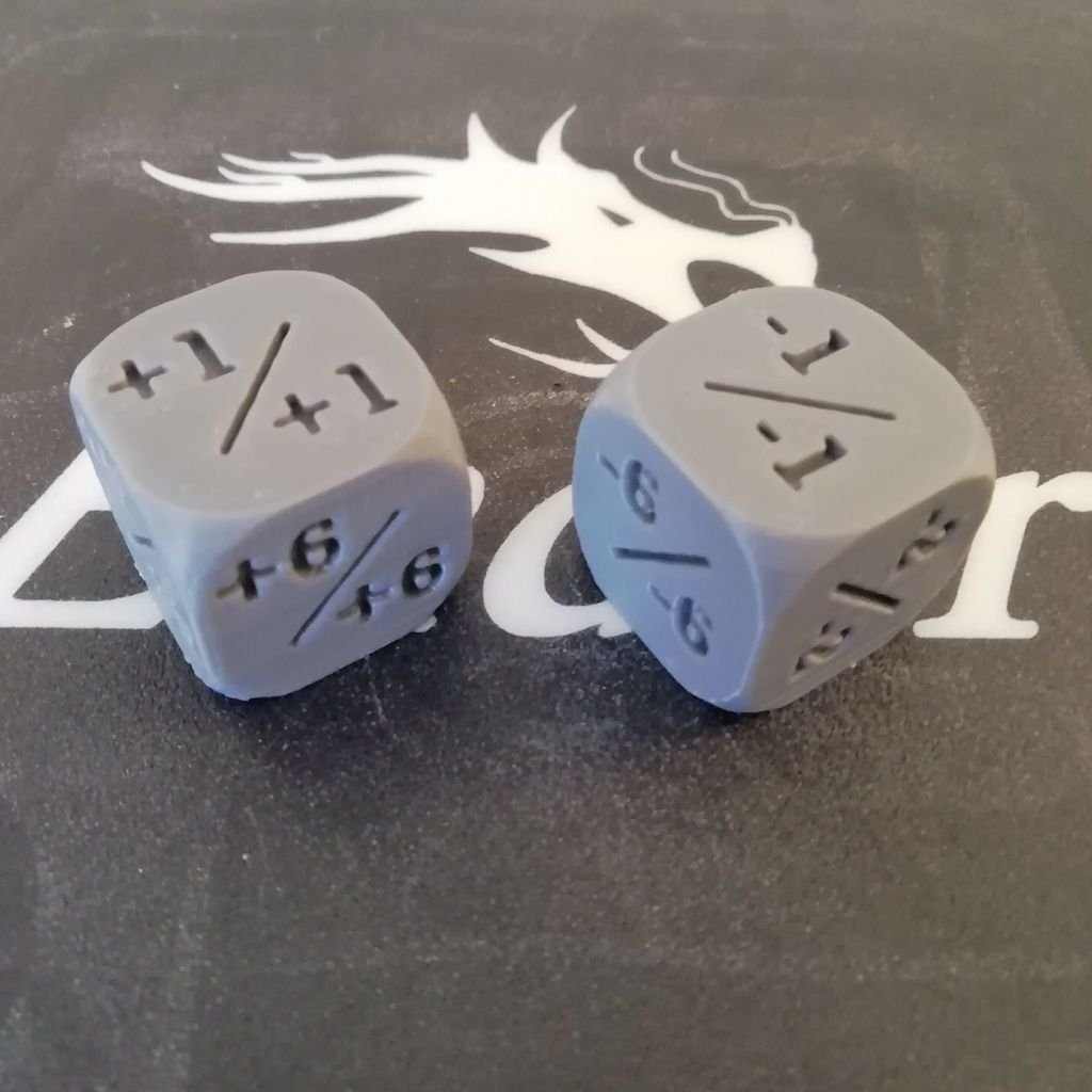 Dice for +1/+1 Counter