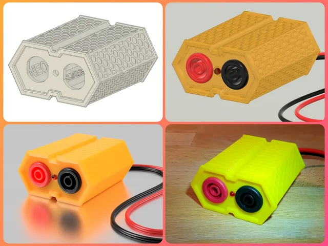 Cable Banana Socket with LED indicator