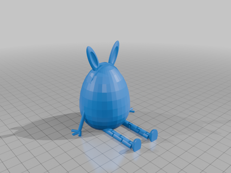 Miniatura 7 do modelo 3D easter egg buddy