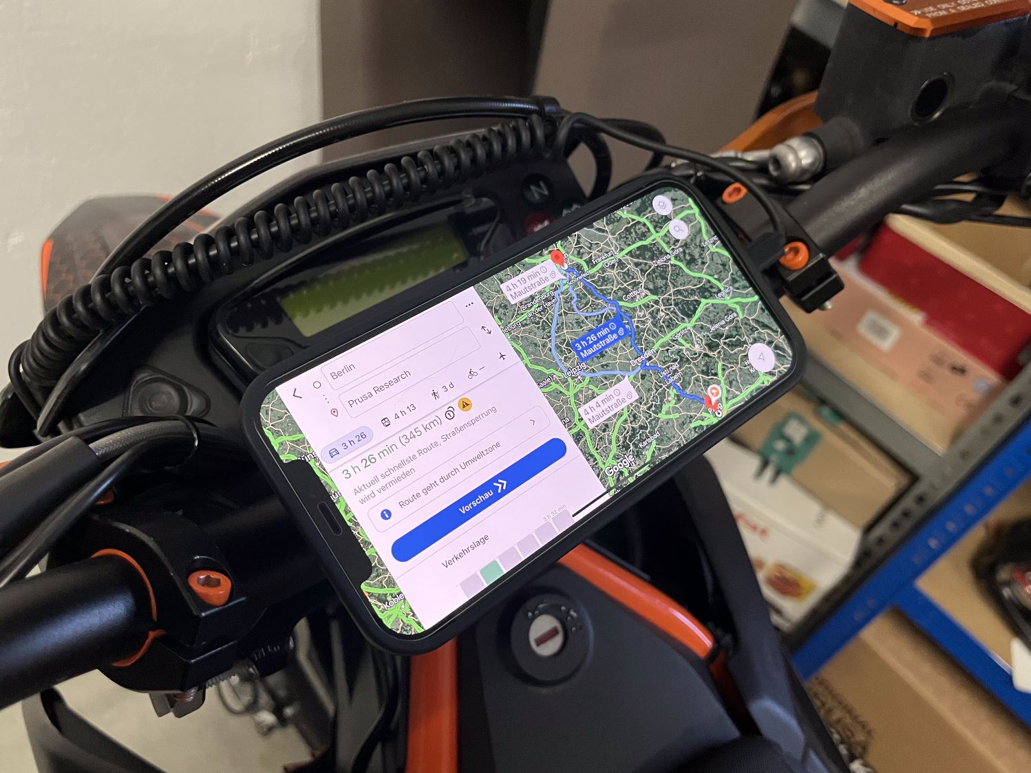 SP-Connect Mount for KTM Motorcycles