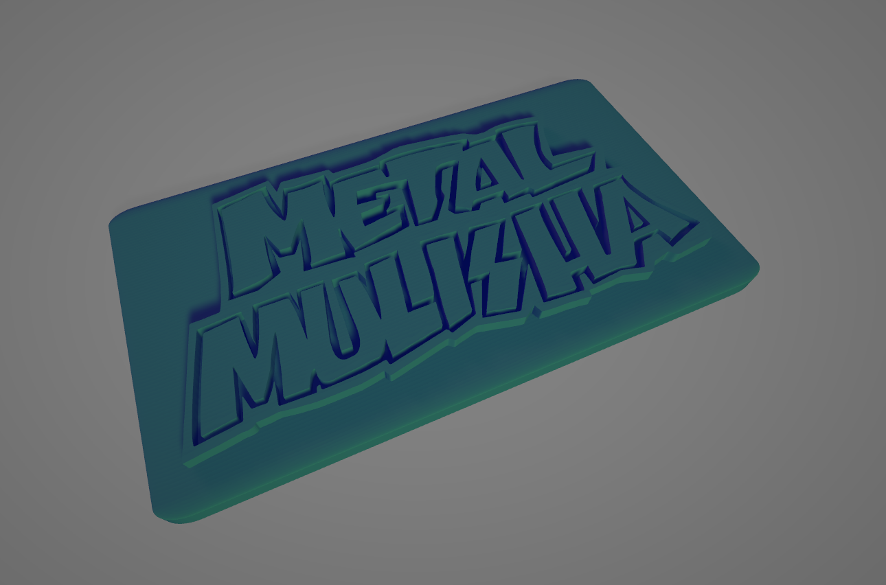 Metal Mulisha set of keychain and magnet / badge