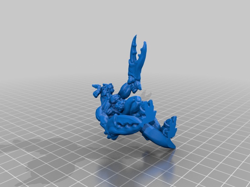 Claw Handed One - 32 mm scale demon 