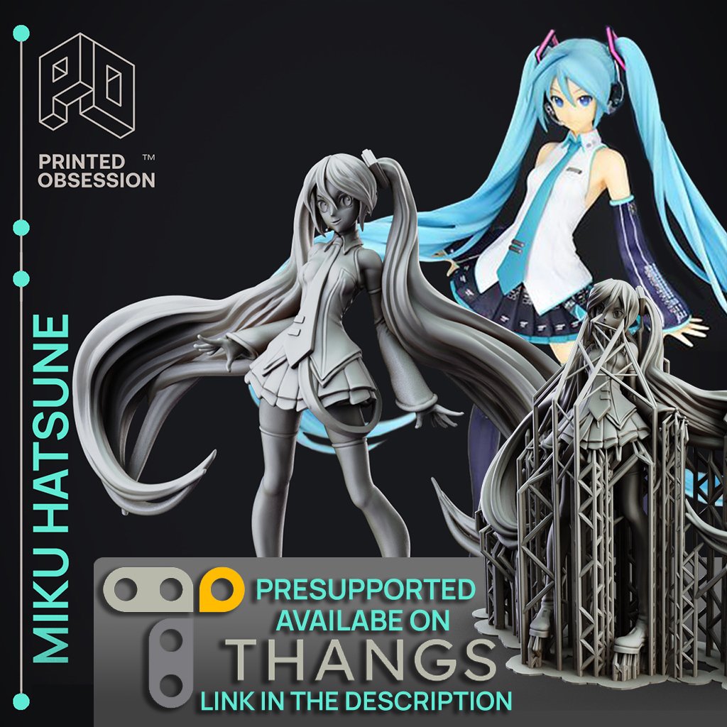Miku Hatsune - Vocaloid - Anime Fanart Toy