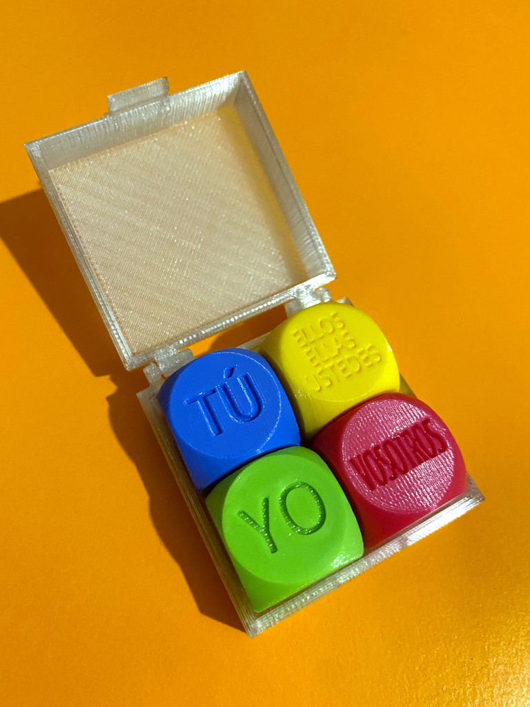 Languages Teaching Aid - Personal Pronouns Dice