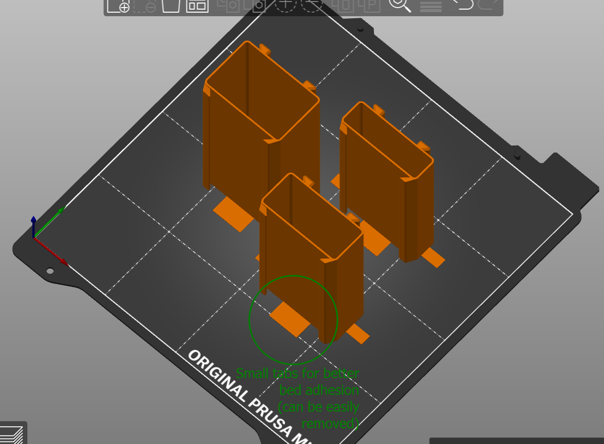 Miniatura 3 do modelo 3D Simplest cable organizer