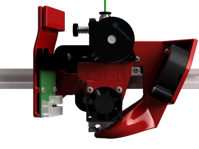 CR-6 Dragon (HF & SF) and Orbiter V1.5 direct drive mount to the CR6 strain gauge.
