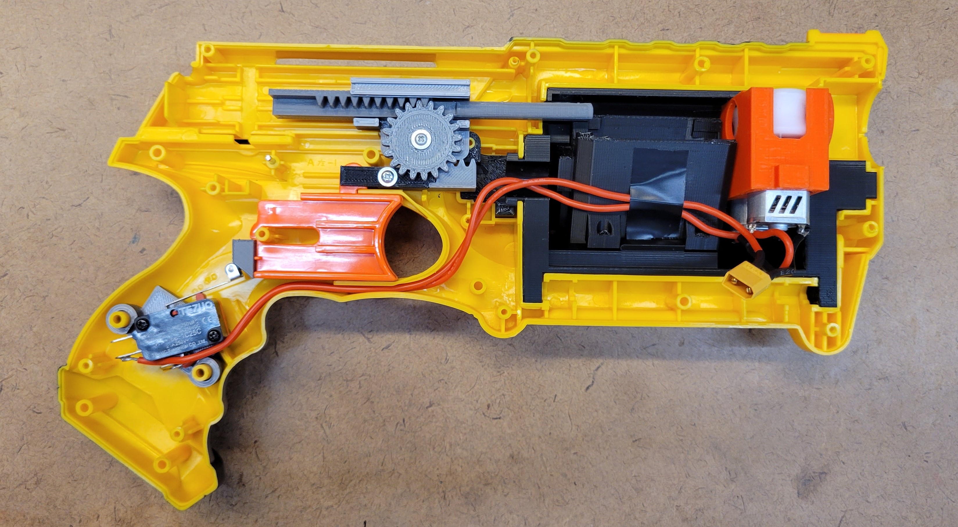 Nerf Maverick "Mayfly" Flywheel Conversion Kit by Gemeneye Download