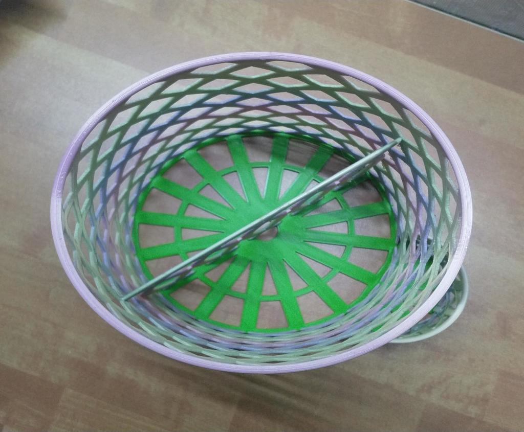 Kitchen basket (Küchenkorb) by c3poSAW Download free STL model