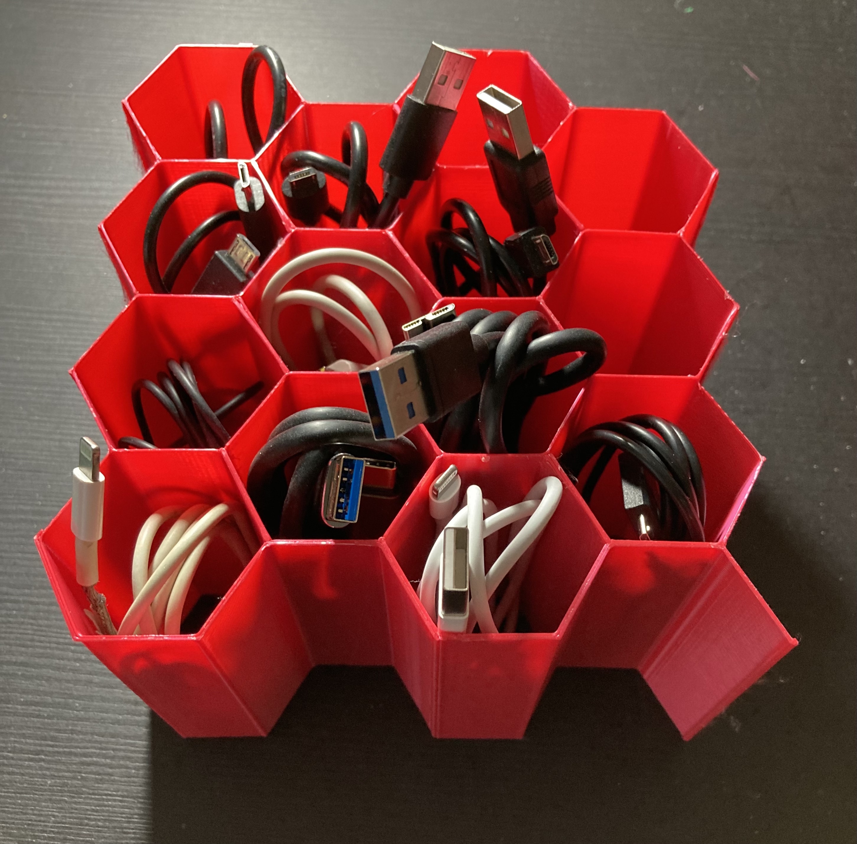 Hex Cable Organizer